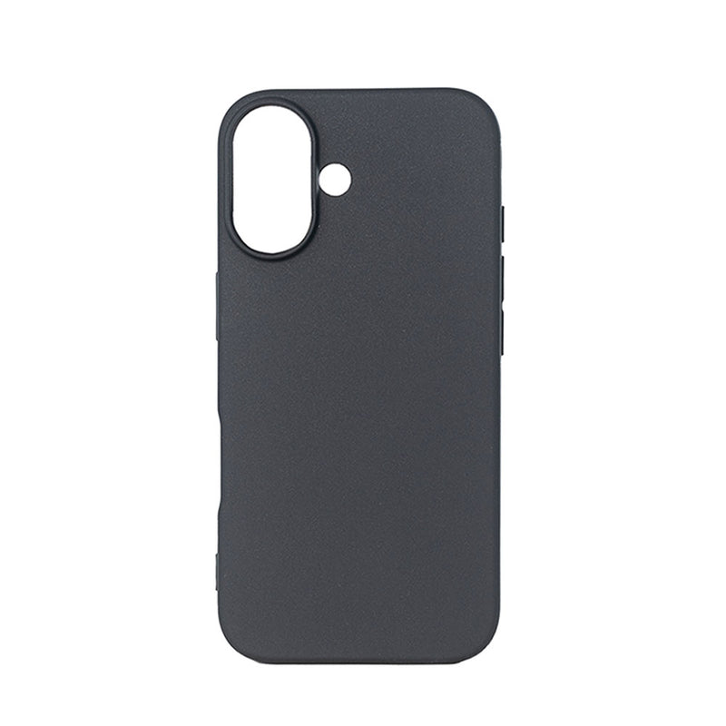 iPhone 16 Plus Hard Shell Phone Case - Black