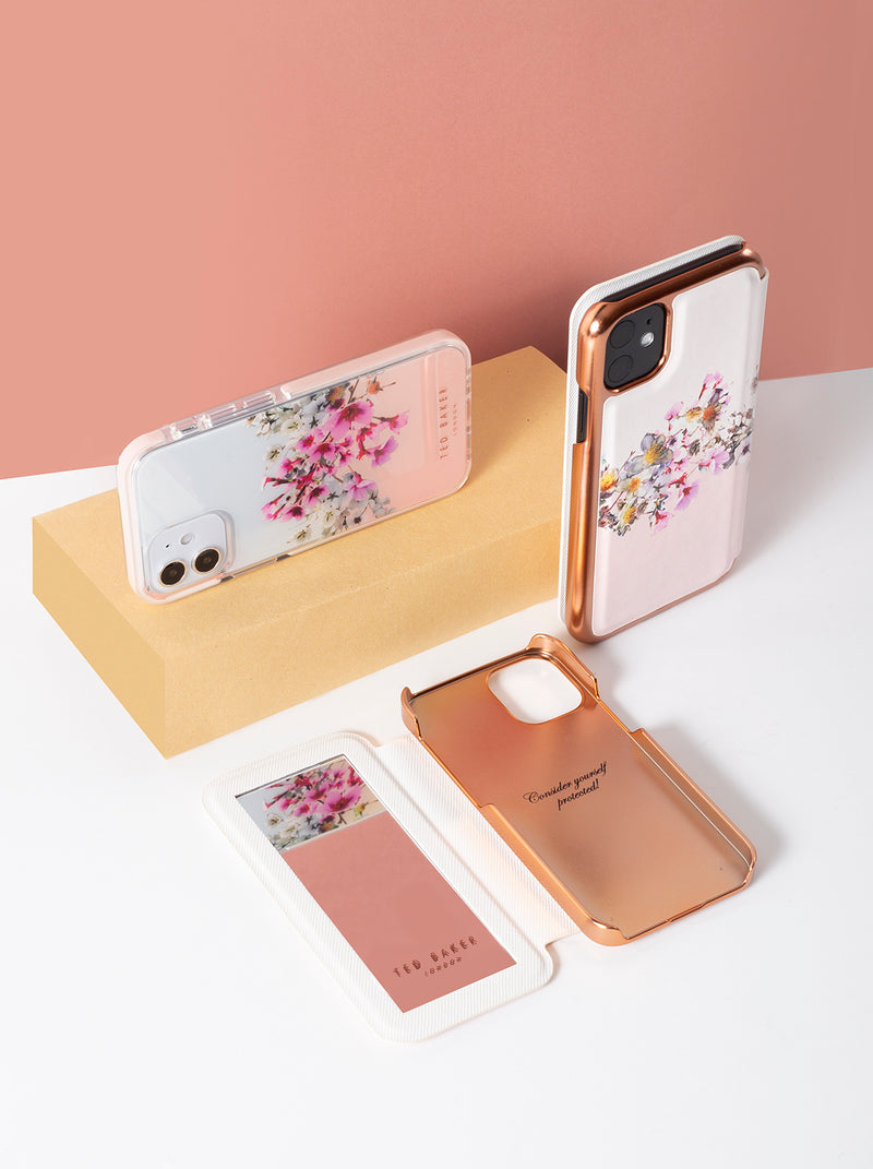 Ted Baker Mirror Case for iPhone 12 - Jasmine